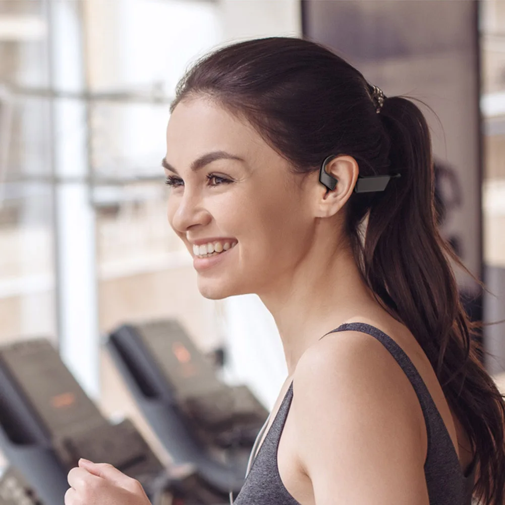 Bone Conduction Earphone Bluetooth 5.0 Earbuds Wireless Headsets TWS Sports Handsfree Waterproof Headphones Not In-ear Headphone enlarge