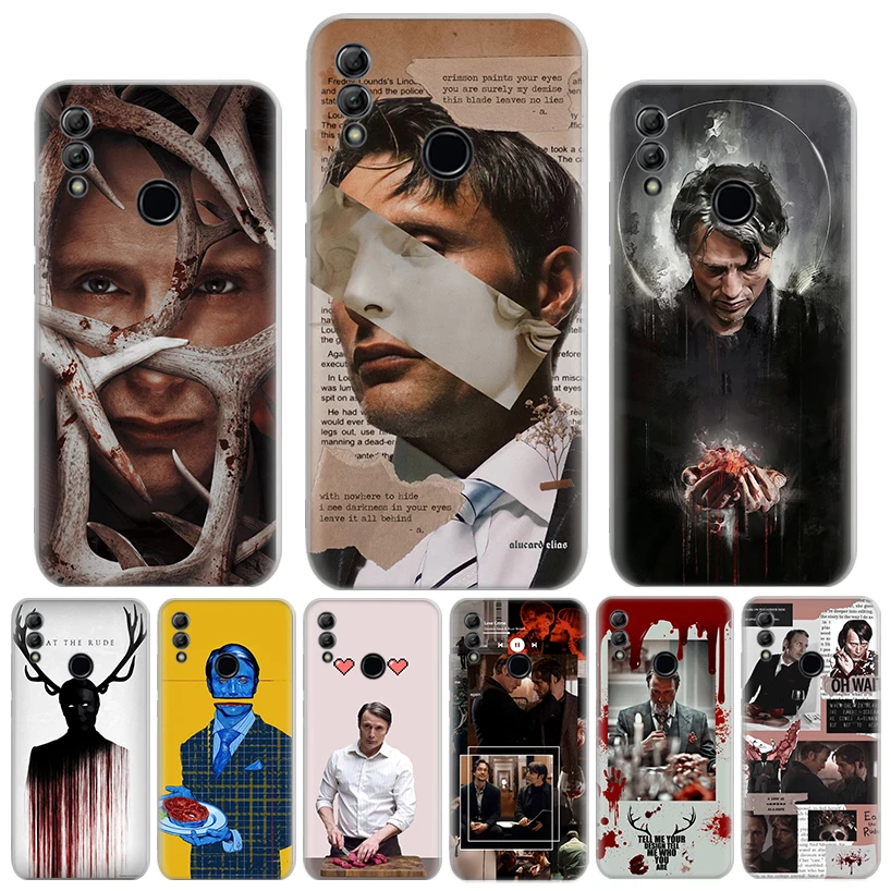 Телефонный чехол Hannibal фильм для Huawei Honor 10 9 20 Lite Y5 Y6 Y7 Y9 P Smart Z 2019 8A Pro 8X 8S 7A 7X 9X Coque -