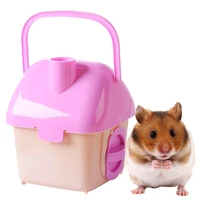 hamster carrier cage for hamster portable breathable hamster travel cage rat cage pet carrier rabbit cage house guinea pigs nest