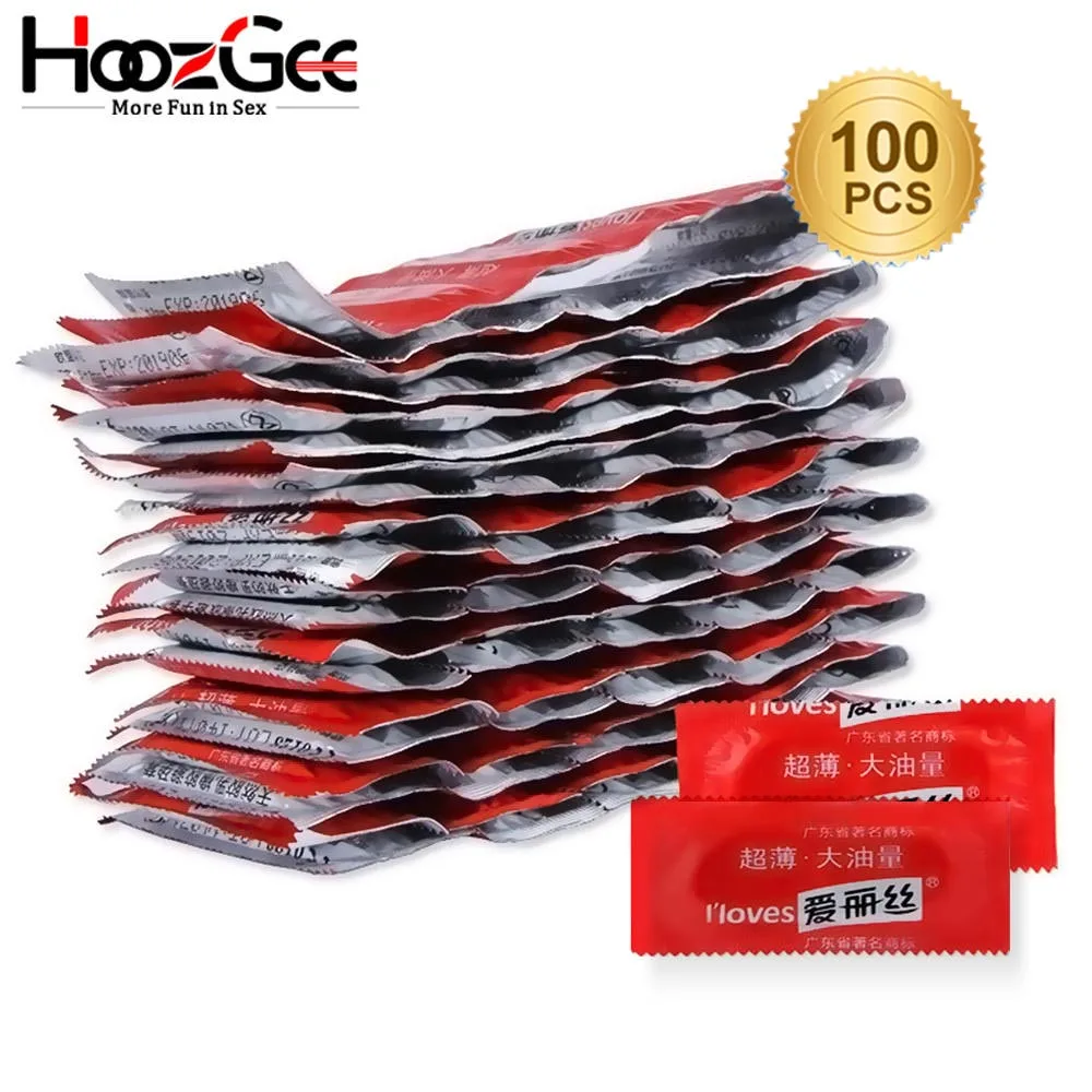 Ультратонкие презервативы из натурального латекса со смазкой 100
