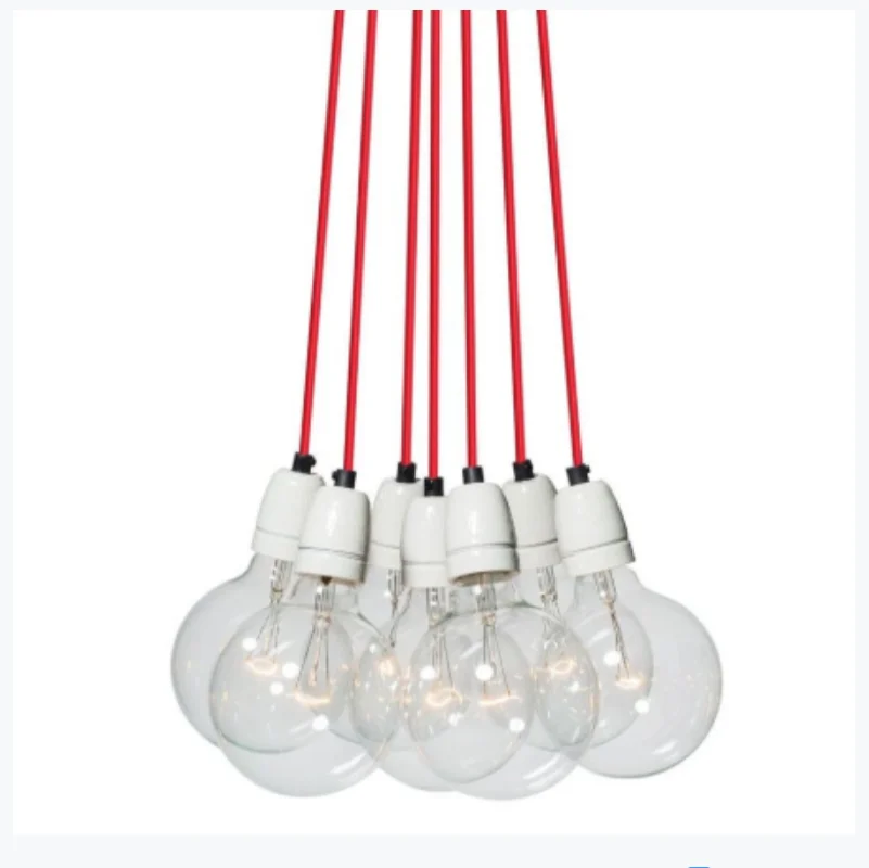 

E27 Ceramics Socket Light Bulb Holder Industrial Retro Vintage Edison Lamp Holder E27 Fitting Base Lampholder Home Supplies