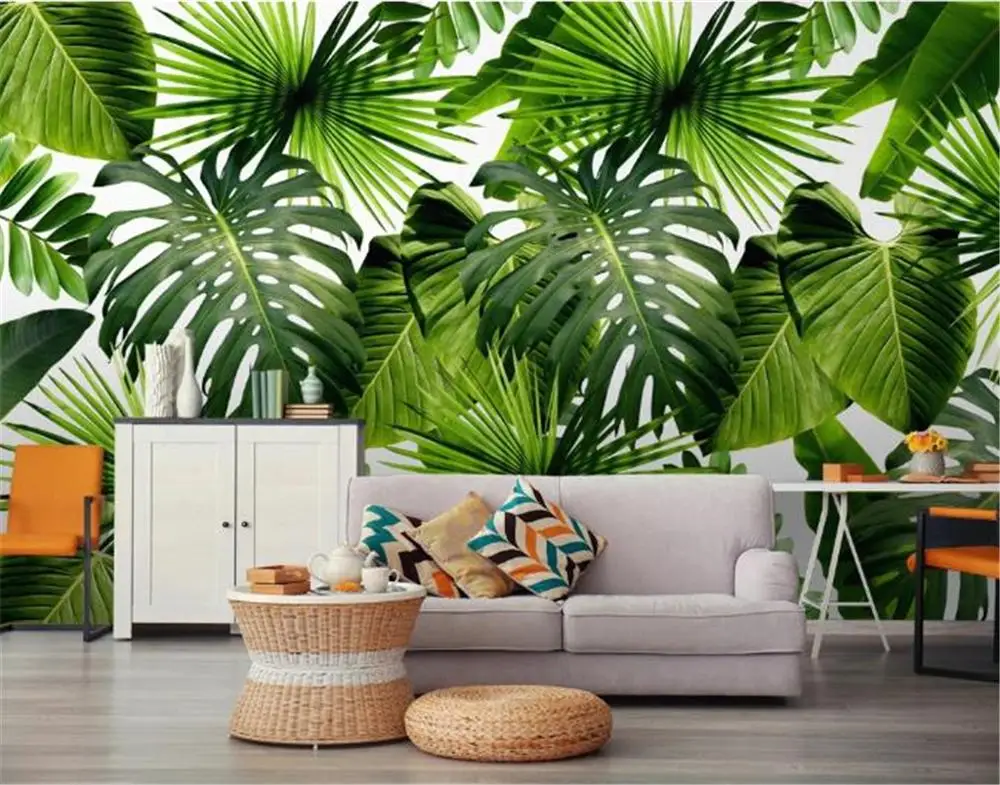 2019 настенные фрески обои скандинавские Простые Модные расписанные вручную