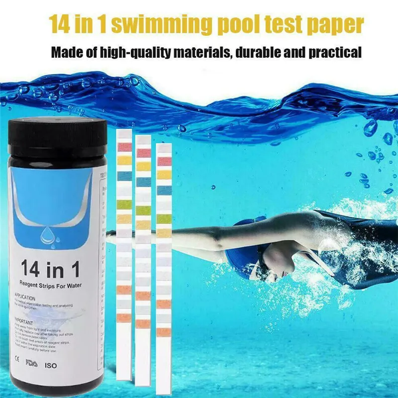 Тест-полоска 14 в 1 для питьевой воды тест-полоска водопроводной тест-тест на