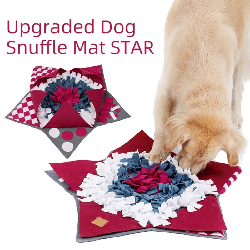 

Dogs Snuffle Mat Pet Leak Food Anti Choking Mat Cat Dog Training Blanket Nose Work Feeding Intelligence Mat