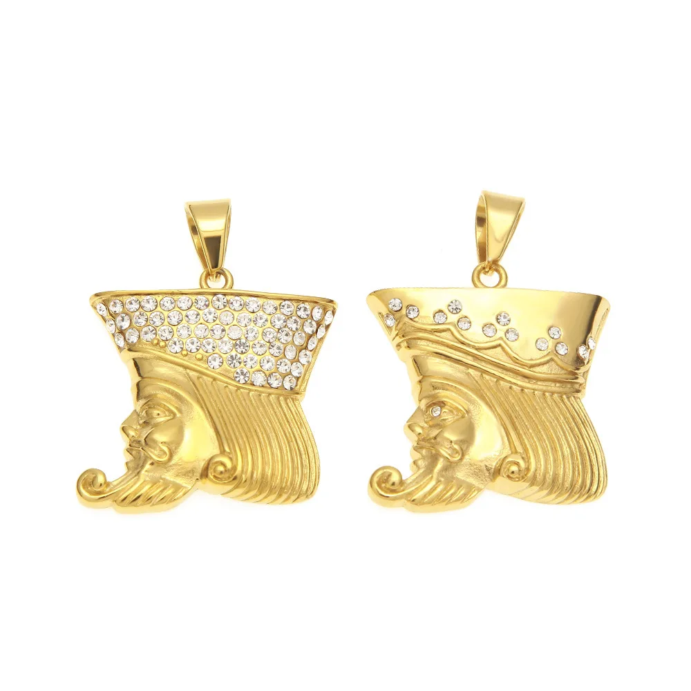 

HIP HOP Personality Gold Silver Color Handcuffs US Dollars Bag Pendants Necklace Bling Ice Out Necklaces for Men Rapper Jewelry