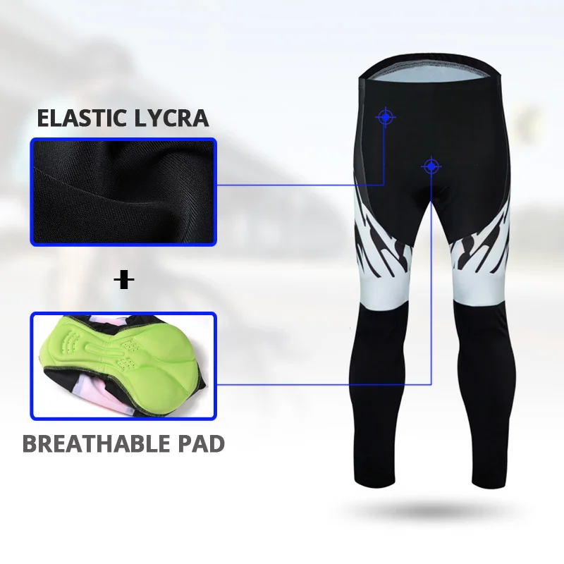 Aogda 2019 Pro Long Sleeve Cycling Clothing Men Summer Bike Uniform Bicycle Clothes Breathable Jersey Set | Спорт и развлечения