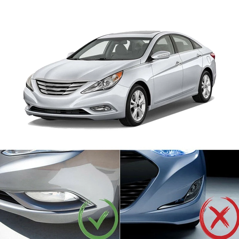 2 шт. для Hyundai Sonata I45 YF 2011-2014 Хром передний бампер противотуманный светильник