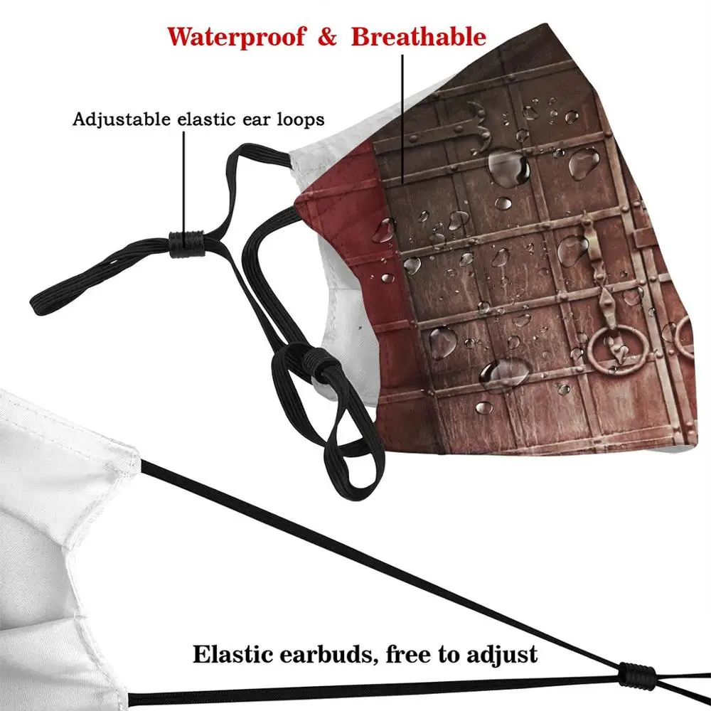 Надежные Ретро железные ворота с ручки-кольца и тенями. Маска для защиты от пыли