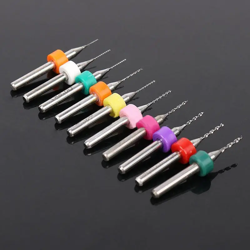 

Hard Alloy PCB CNC Print Circuit Board Carbide Micro Drill Bits Tool 0.1mm-1.0mm