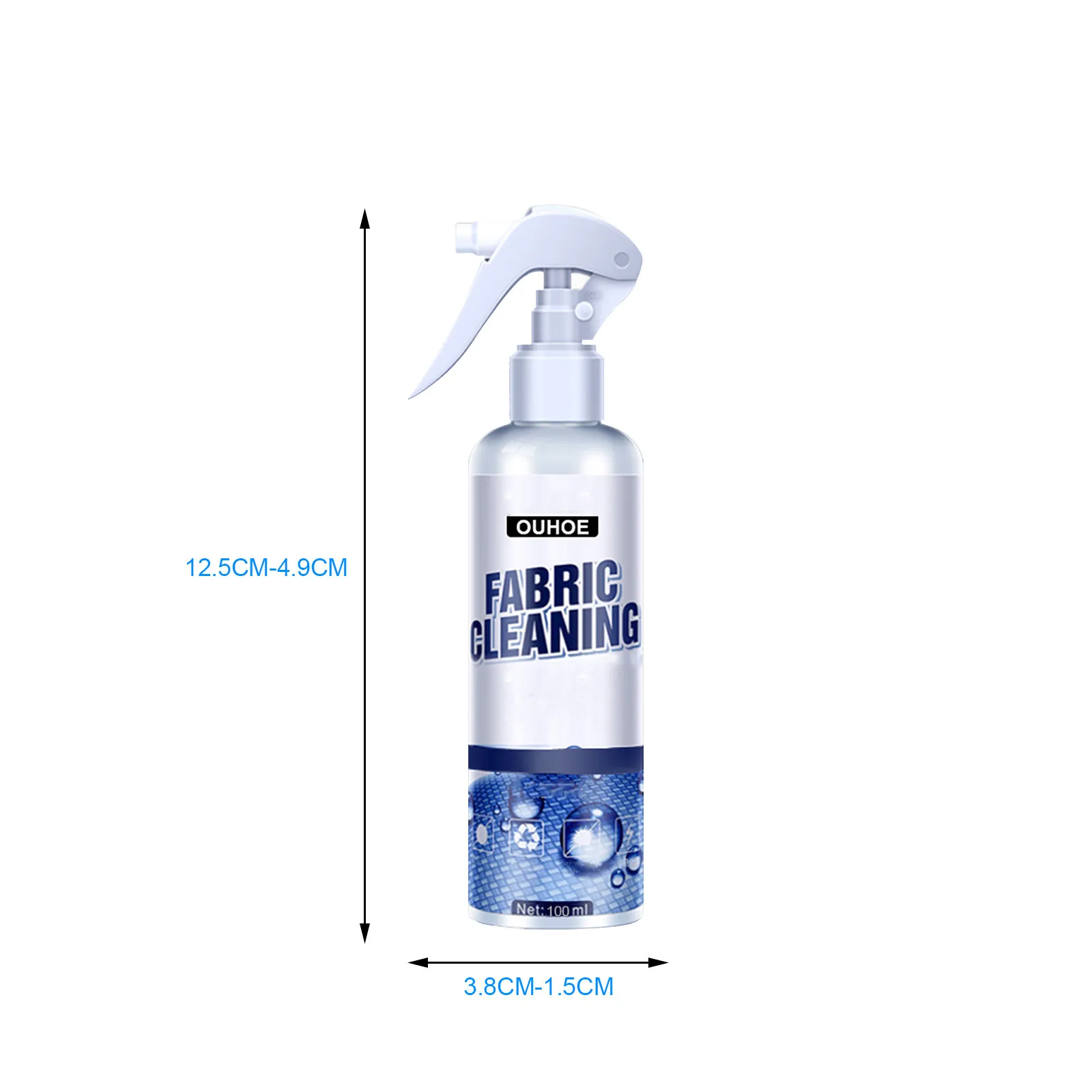 

100ml Bicycle chain cleaner Multi-purpose Automotive Interior Fabric Cleaning Agent Spray limpiador cadena bicicleta
