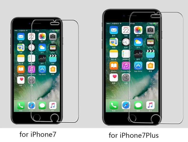 9H HD Tempered Glass For iphone X XS Max XR 6 6s 7 8 plus 5s 10 Screen Protector protective on Plus 5 glass | Бытовая техника