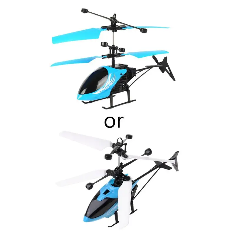 

Mini RC Drone Flying Helicopter Aircraft Suspension Induction LED Light Remote Control Rechargeable Hand Operated Toys