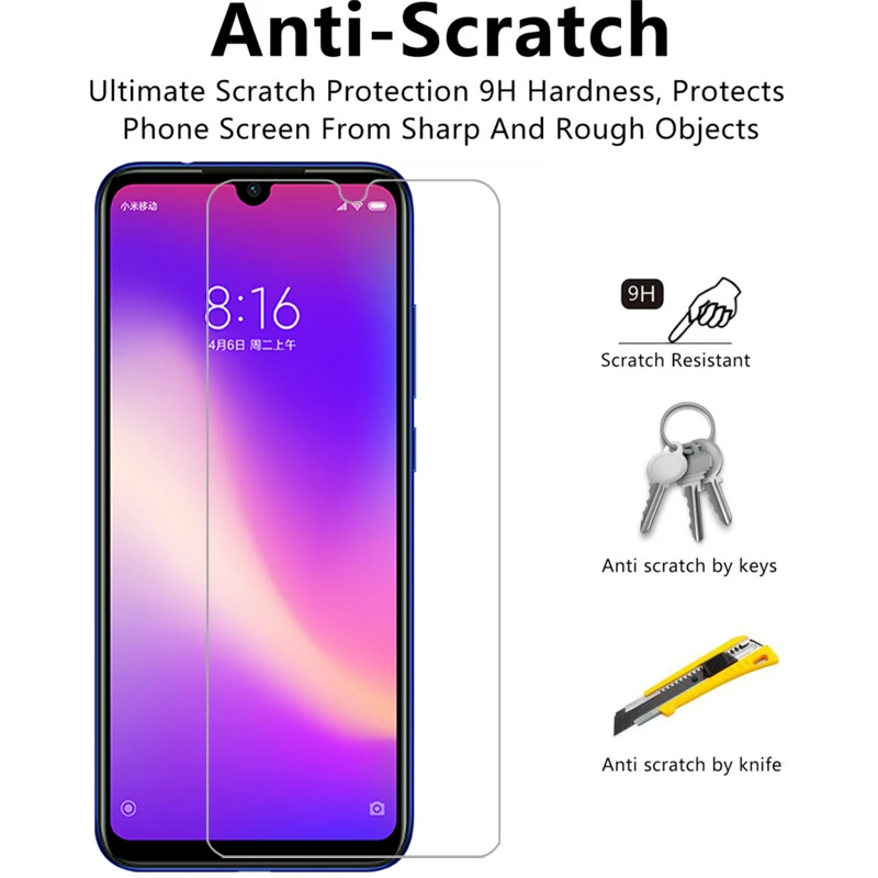 Чехол для redmi note 7 pro защита экрана из закаленного стекла xiaomi ksiomi readmi not note7 7pro