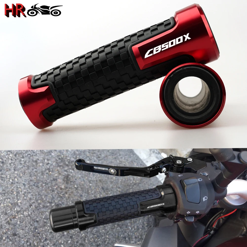 

Newest Handle Bar Grips Accessories For Honda CB500X CB 500 CB500 X 2016-2019 2020 7/8'' 22mm Motorcycle Rubber Handlebar Grip
