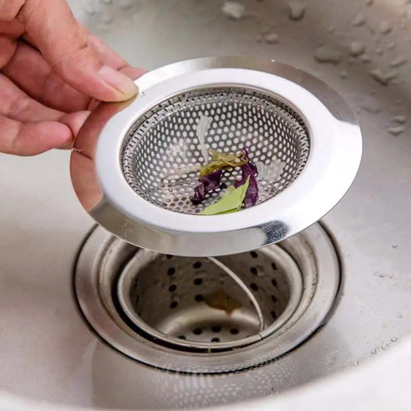 

7cm/9cm/11cm Sink Strainer Stainless Steel Drain Hole Filter Trap Drain Hair Catcher Bath Stopper Plug For Kitchen Bathroom Sink