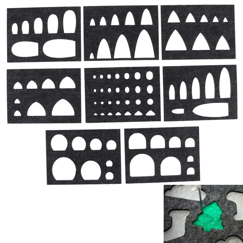 Набор из шерсти для войлока ручной работы аксессуары формы вязания игл Шиба-ину