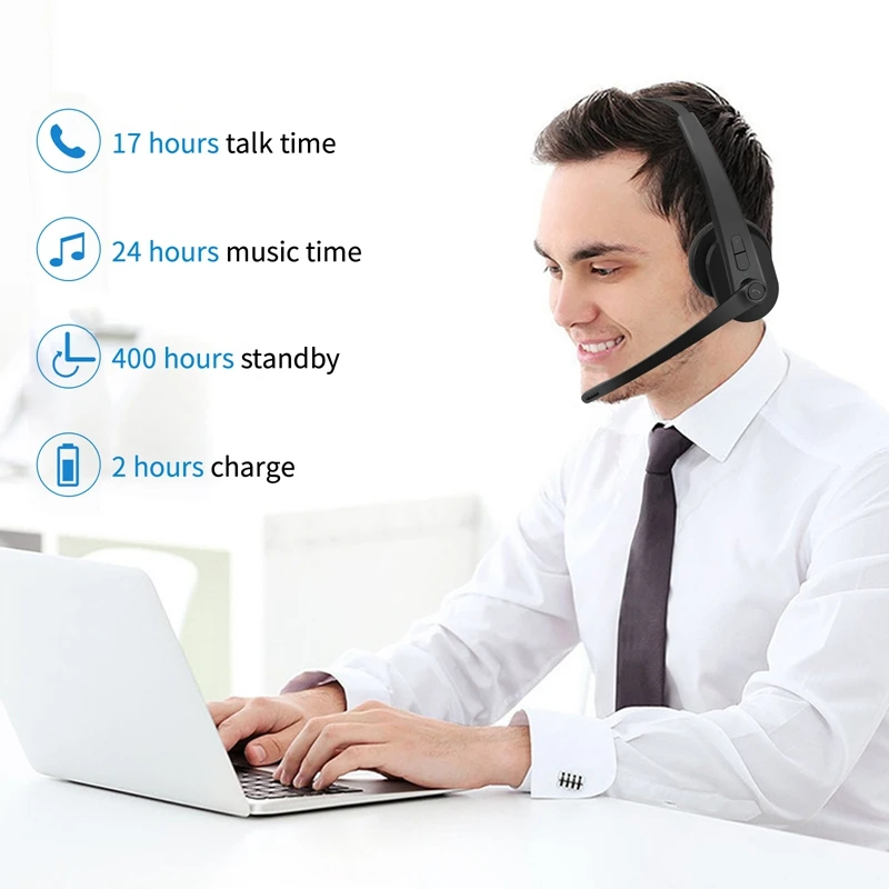 Bluetooth-наушники с микрофоном и шумоподавлением | Электроника