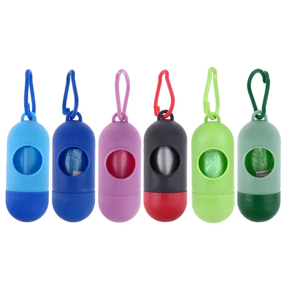 1 рулон мешок для собак Пластик дозатор мешков очистки кости Форма несет домашних