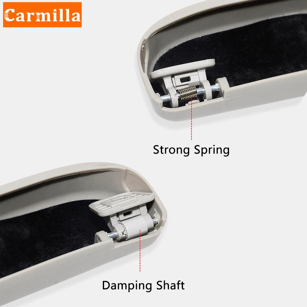

Carmilla ABS New Car Glasses Box Sunglasses Holder Case for Subaru XV Forester Outback Legacy Tribeca Impreza WRX Accessories