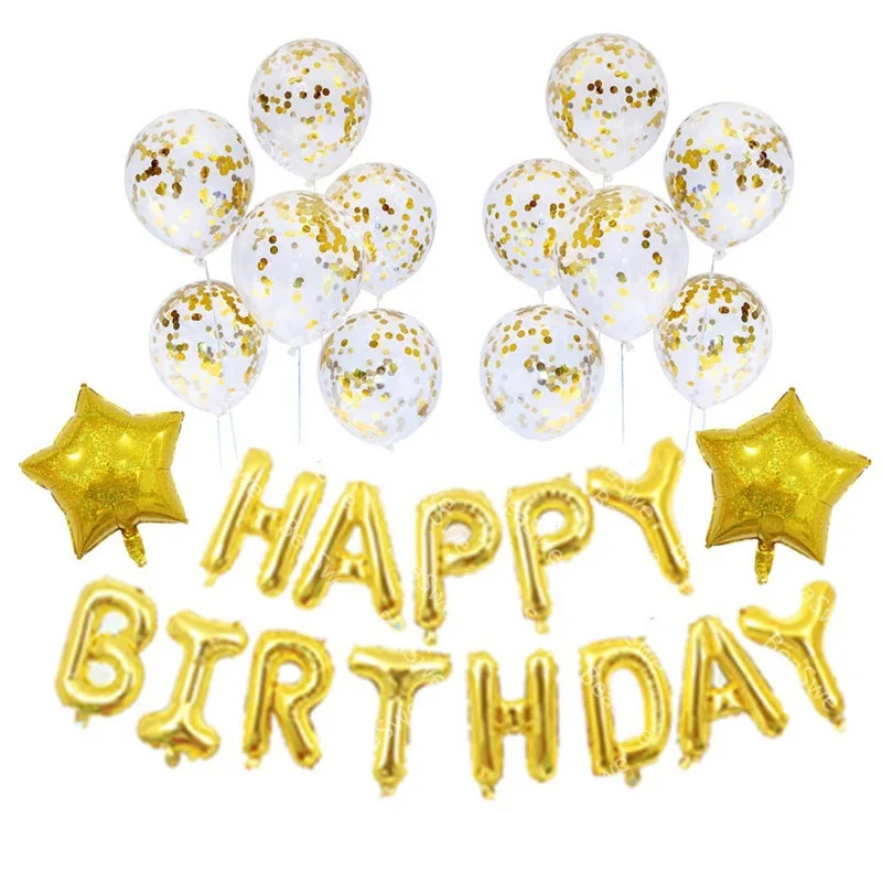 Алюминиевая пленка золотистые и Серебристые украшения для вечеринки