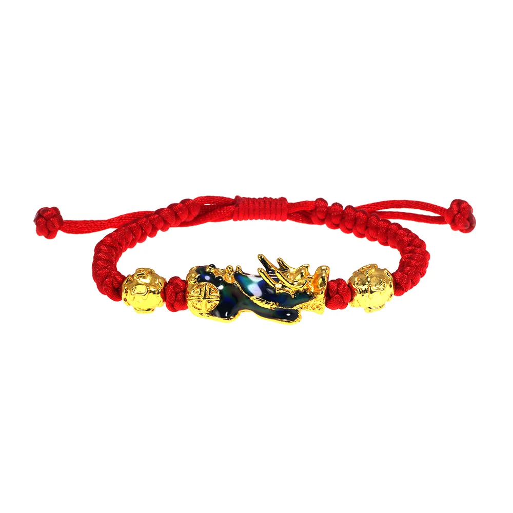 Плетеный вручную Тибетский счастливый телефон с изменяемым цветом золотой цвет