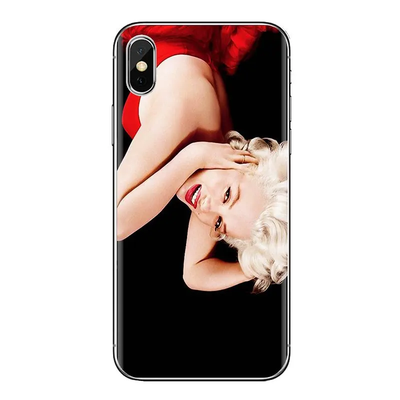 For Huawei G7 G8 P7 P8 P9 P10 P20 P30 Lite Mini Pro P Smart Plus 2017 2018 2019 TPU Case Covers Marilyn Monroe Pin Up Pinup Girl |