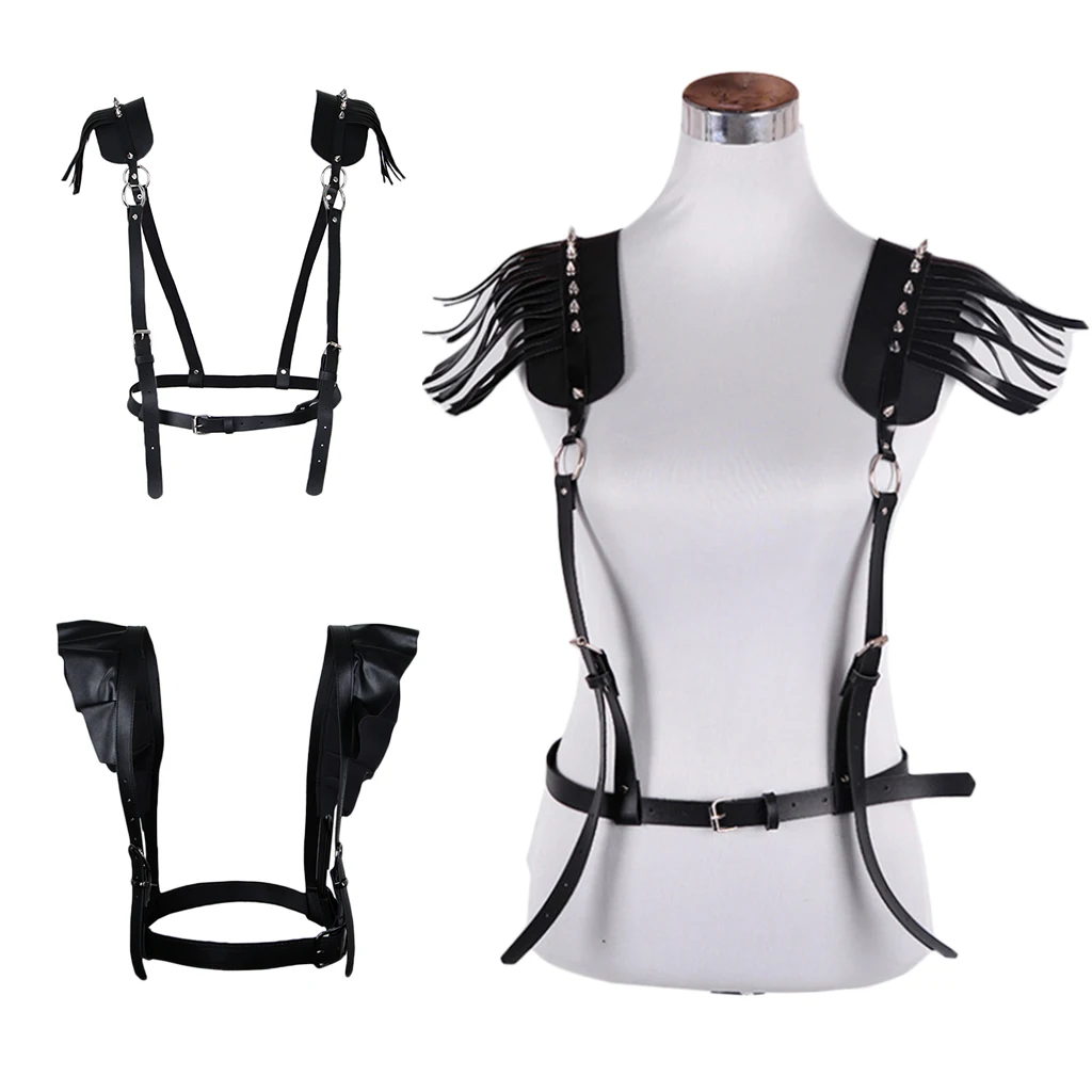 

Tassel Suspender Sexy Tied Waspie Corset Waist Band Belt Punk Girdle Vintage
