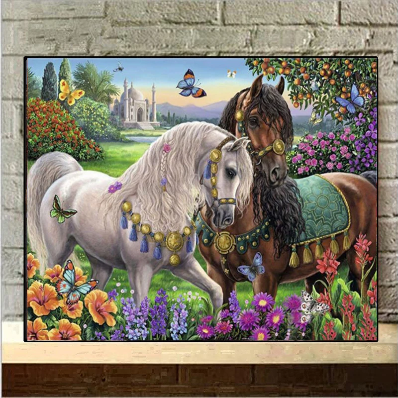 Набор для алмазной вышивки сделай сам картина с квадратными/круглыми стразами 5D