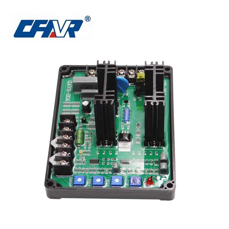 Бесщеточный автоматический регулятор напряжения AVR GAVR-20A генератор (Используйте