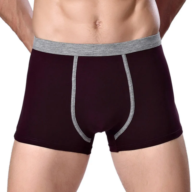 Новые мужские боксеры шорты нижнее белье из хлопка классические