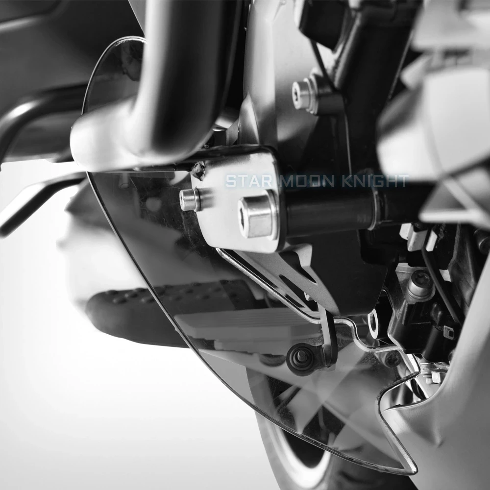 Motorcycle Splash Brake Shift Shield Revised Foot Protector Guard Fit For bmw k1600gt  K1600GTL K 1600 GT 2017 2018 2019 2020 images - 6