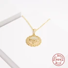 Aide 925 стерлингового серебра новые модные циркониевые девичьи серьги духа Орел кулон ожерелье для женщин Шарм золотая цепочка ожерелье, ювелирное изделие, подарок