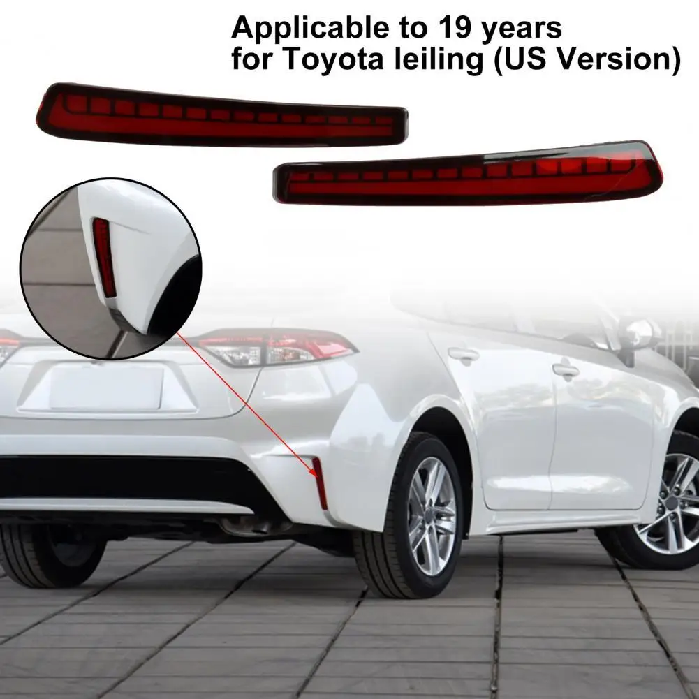 

Стосветильник задний с последовательным сигналом поворота для Toyota LEVIN 19, 2 шт.