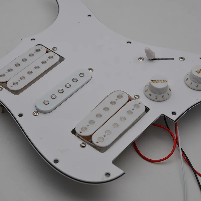 Накладка электрогитары для ST Style и черная нагрузка HSH Предварительно Проводная