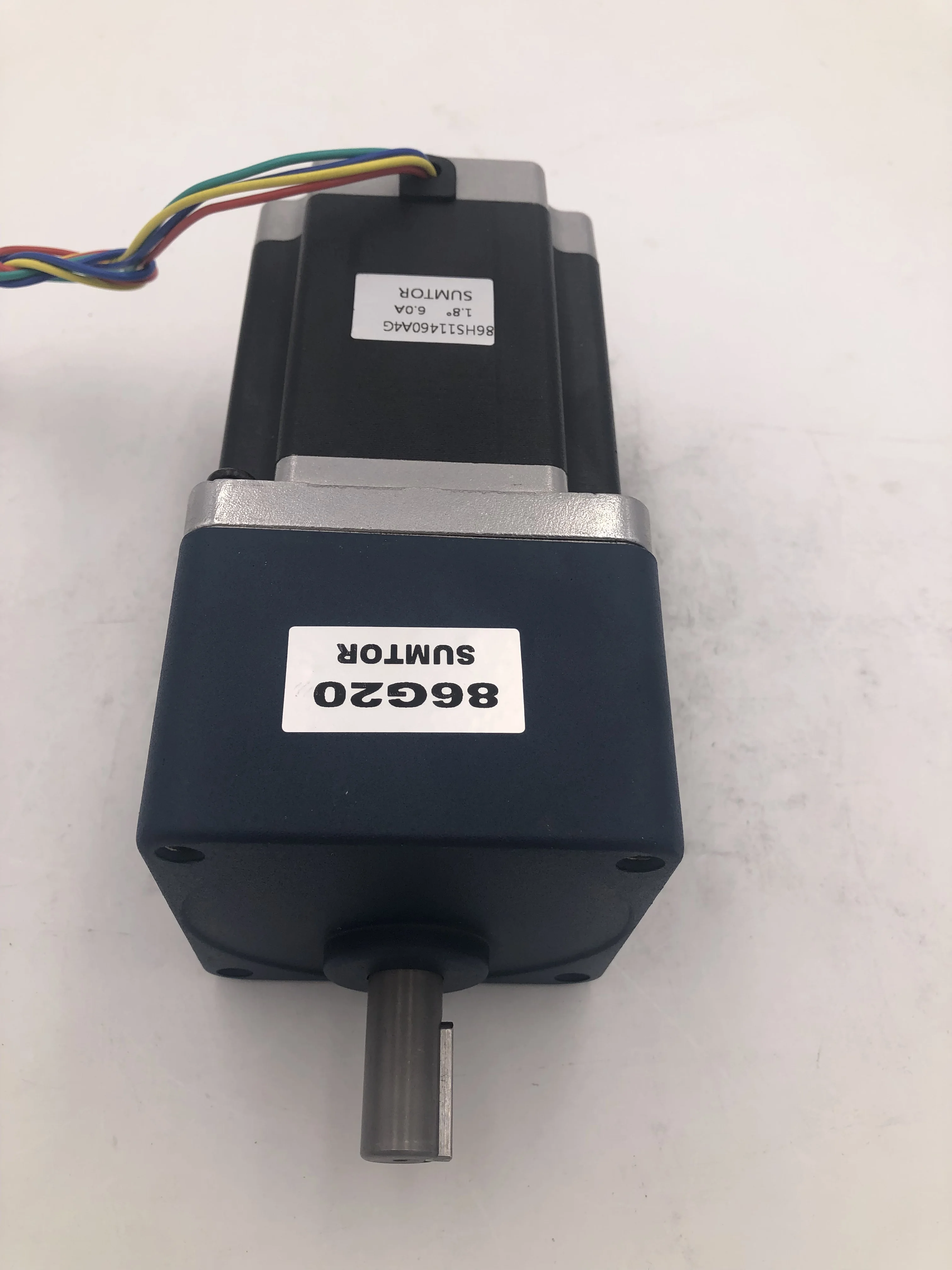 150:1 180:1 NEMA 34 Шаговый двигатель с редуктором 114 мм Длина 6А 8 Нм