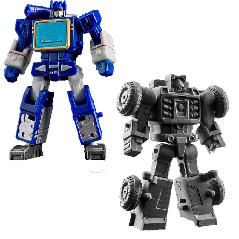 

In StockDR.WU DW-E02 Monitor Officer and DW-E03 Big Surge Set of 2 Transformation Toy Action Figure Robot 3rd Party Mini Model