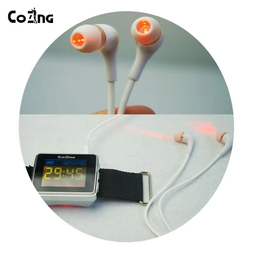 

Laser Physiotherapy Device Tinnitus Hypertension Therapy Machine With 650nm Lllt Laser