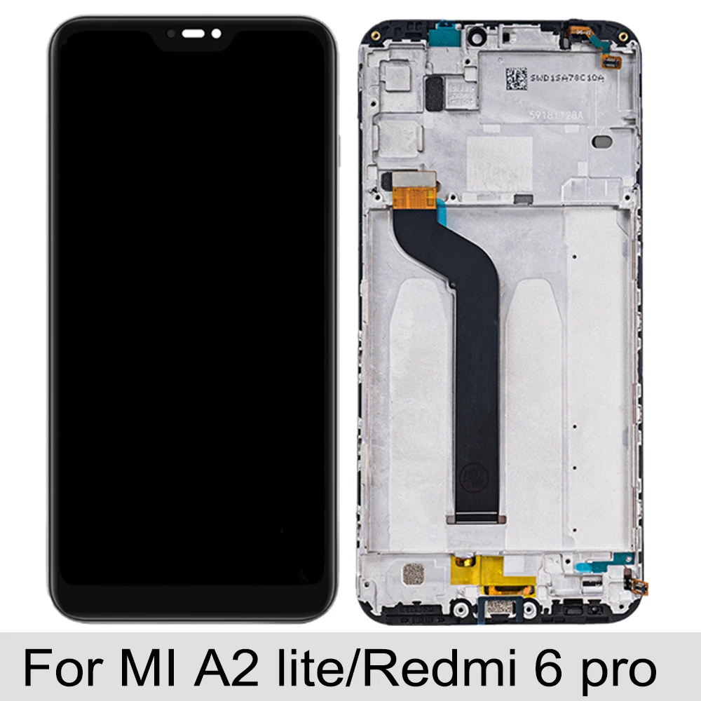 Для Xiaomi Redmi A2 LITE ЖК-дисплей кодирующий преобразователь сенсорного экрана в сборе
