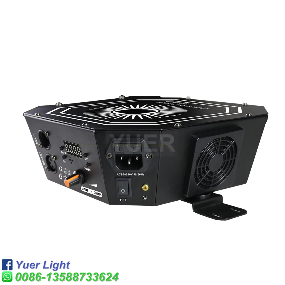 Сценический лазерный проектор DMX512 1 5 Вт с перевернутым узором сканирование