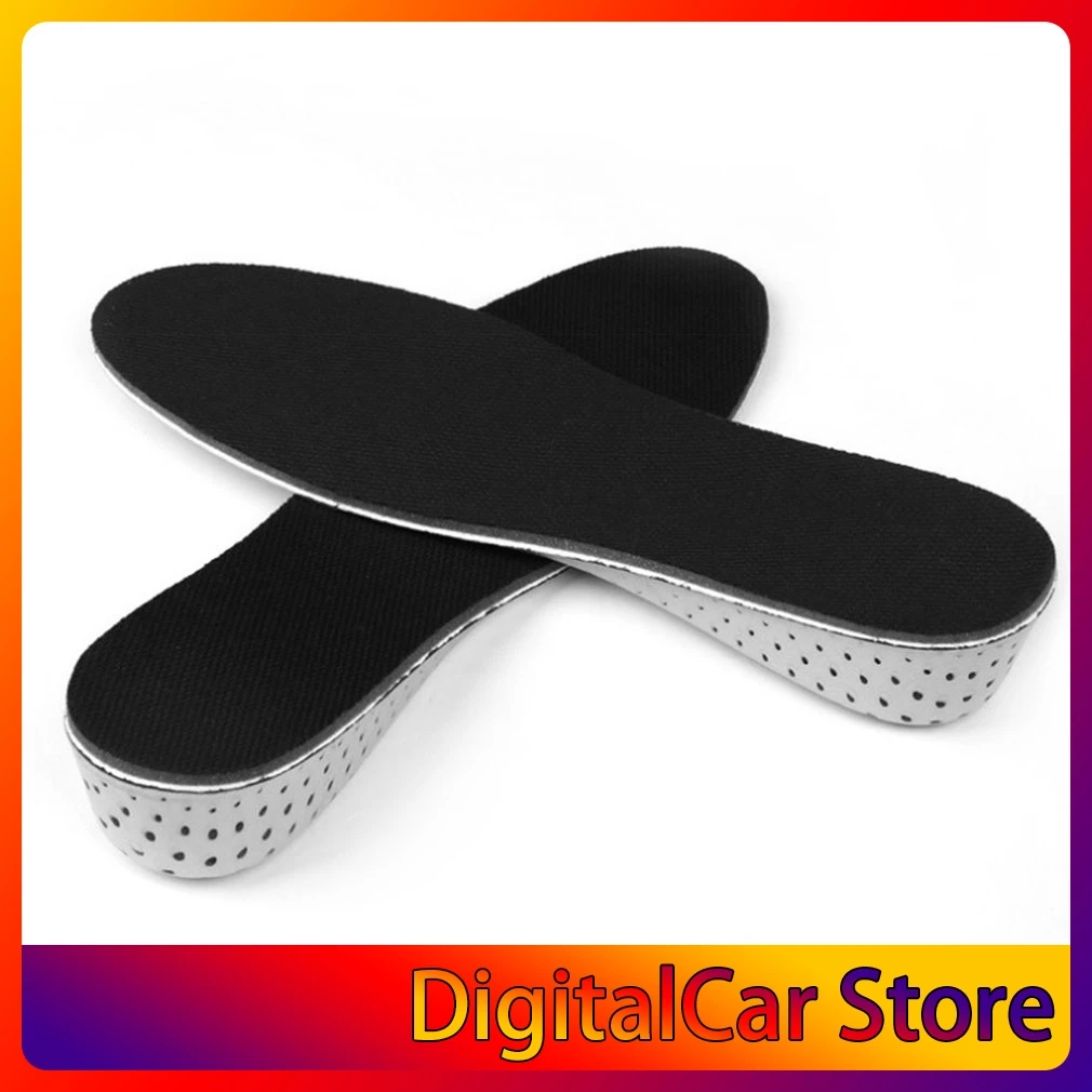

Men Women Height Increase Height Insoles Memory Foam Shoe Inserts Cushion Lift 2-4cm Good Quality Pads Antislip