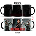 2021 Ходячие мертвецы, кружка Negan 11 унций, Волшебная керамическая кофейная кружка с изменением цвета, Офисная чайная чашка