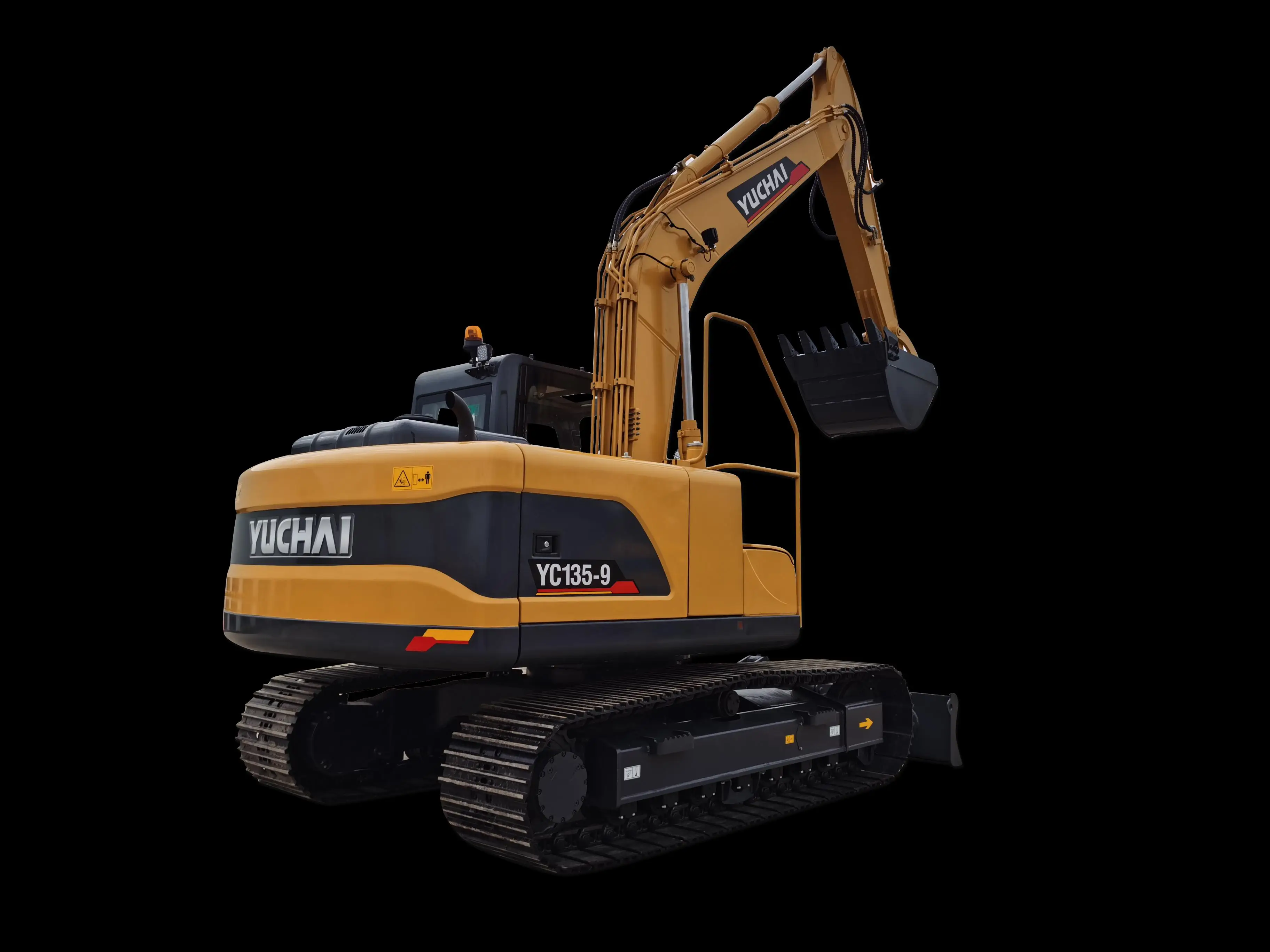 

YUCHAI YC135-9 Backhoe Hydraulic Excavator bagger machine