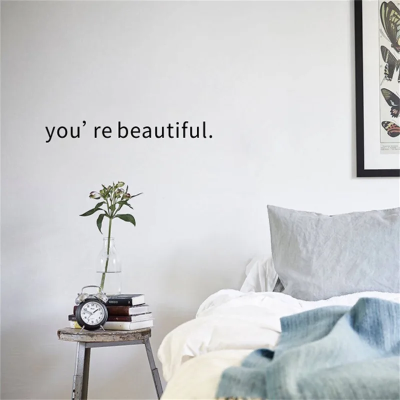 8 видов стилей слова имеют хороший день наклейки на стену домашний Декор Гостиная