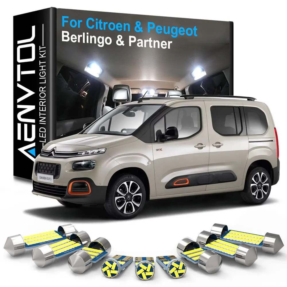 AENVTOL Canbus для Citroen Berlingo K9 B9 Peugeot Partner 1998 2002 2007 2008 2014 2020 2021 Tepee аксессуары внутренняя