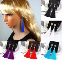 beautiful earrings fringe drop long gift tassel fashion women vintage dangle boho