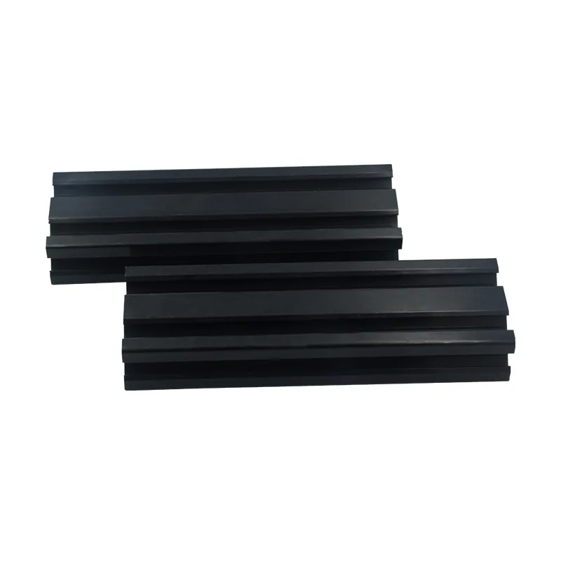 4pcs 2040 v slot aluminum profile extrusion frame black european standard 100mm 1200mm anodized linear for cnc 3d printer parts free global shipping