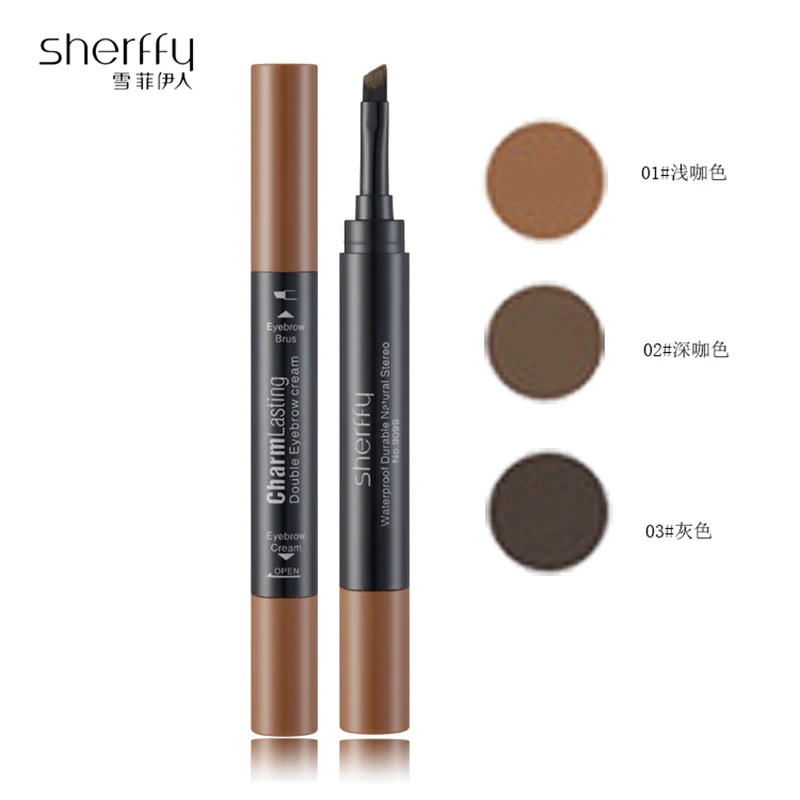 Цветная помада для бровей бразильский воск краска макияжа водостойкий гель-крем