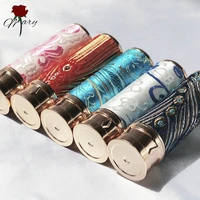 rosemary sexy chinese style embroidery red lipstick makeup 3d stereo carved velvet matte lipsticks waterproof long lasting