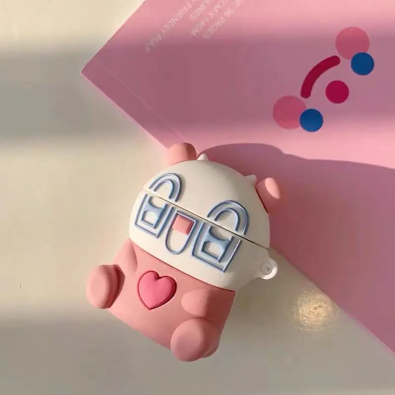 Bluetooth чехол для наушников Airpods1 милый силиконовый защитный Airpods 2 аксессуары