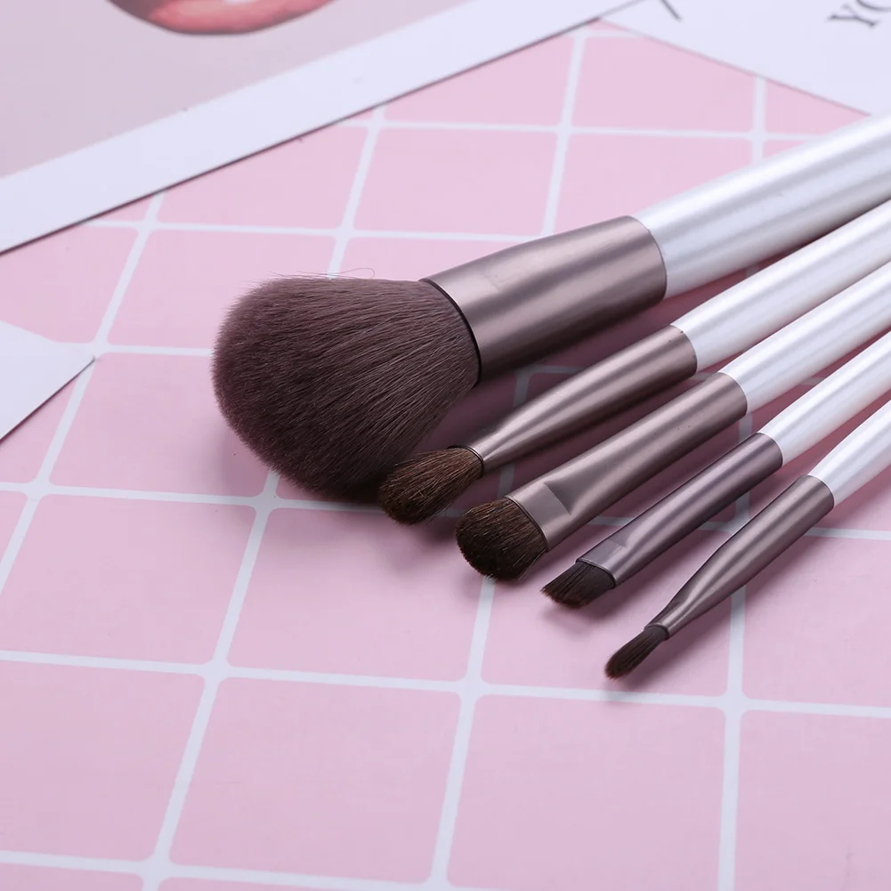 

7pcs Cosmetic Pen Tools Makeup Brushes Set Eye Shadow Eyelash Eyebrow Brushes Pro Beauty Make Up Brush Maquiagem